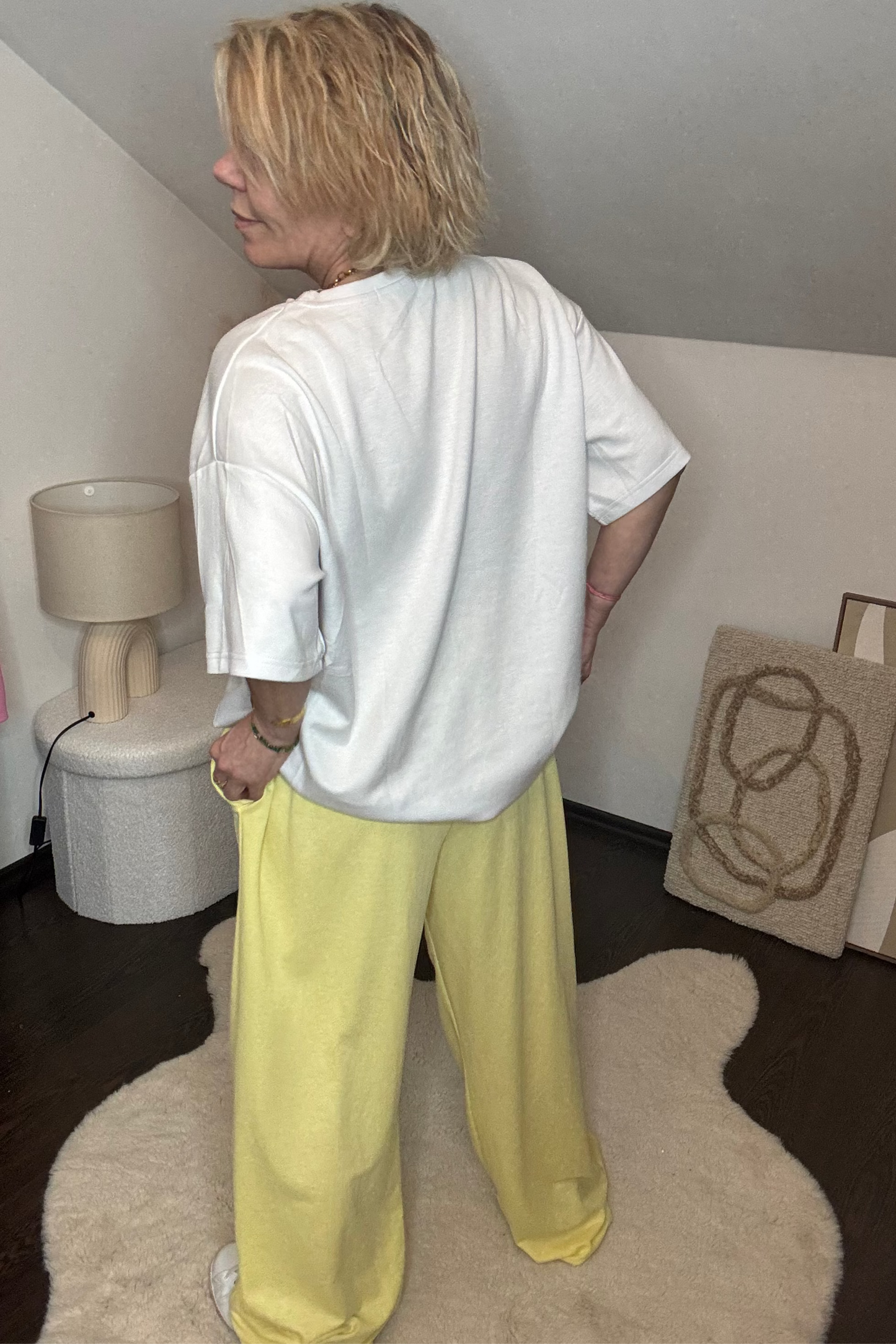 PANTALON LUNA JAUNE