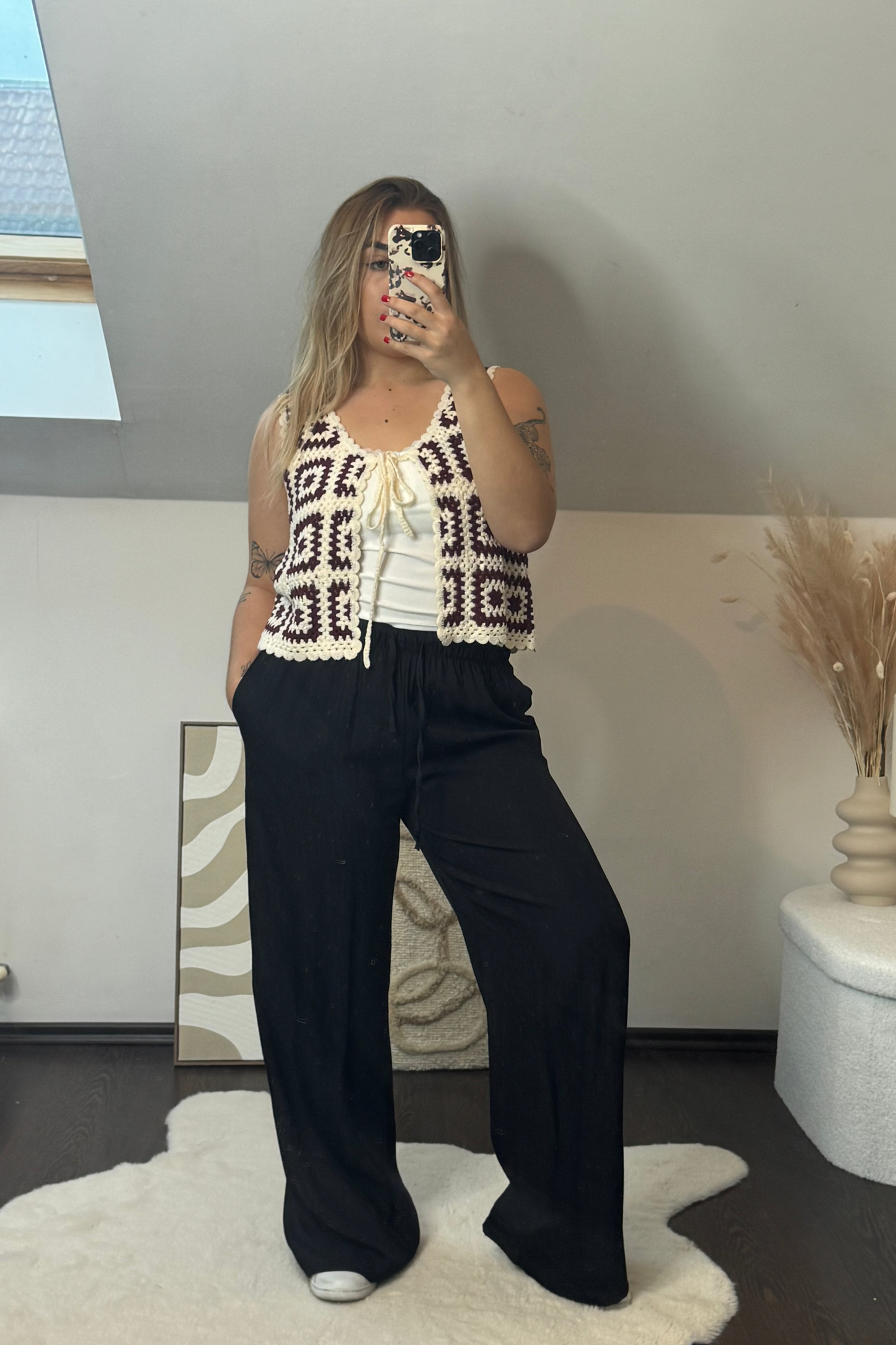 GILET IBIZA BORDEAUX