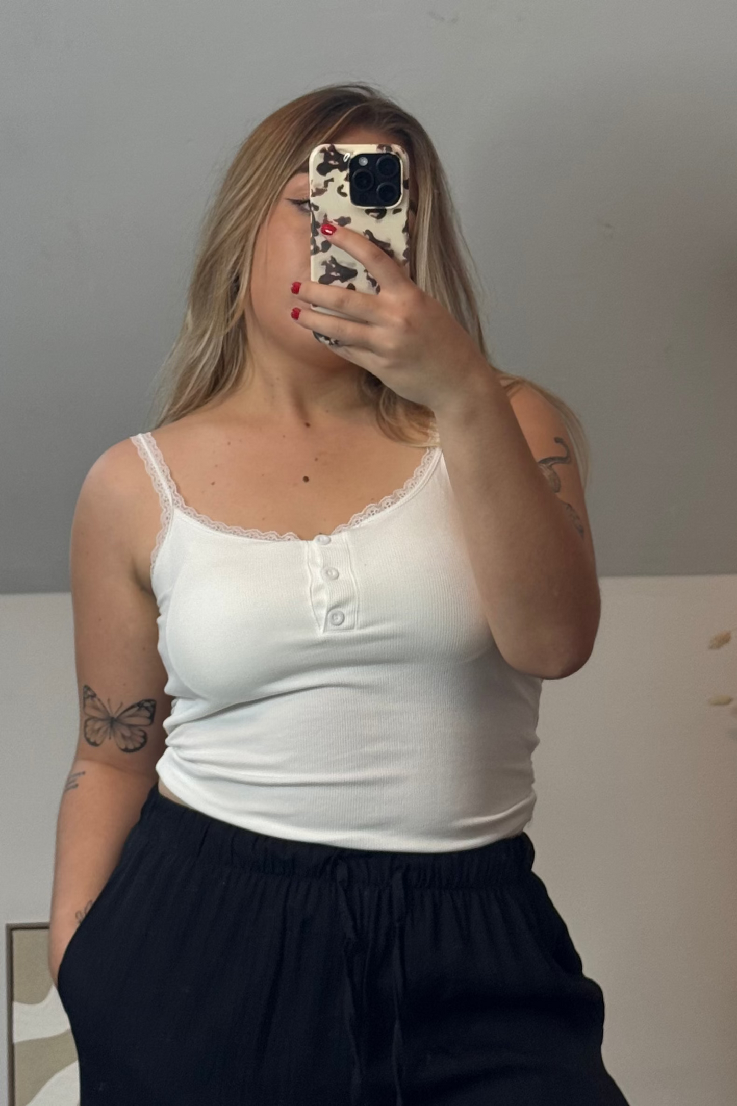 DÉBARDEUR LÉA BLANC