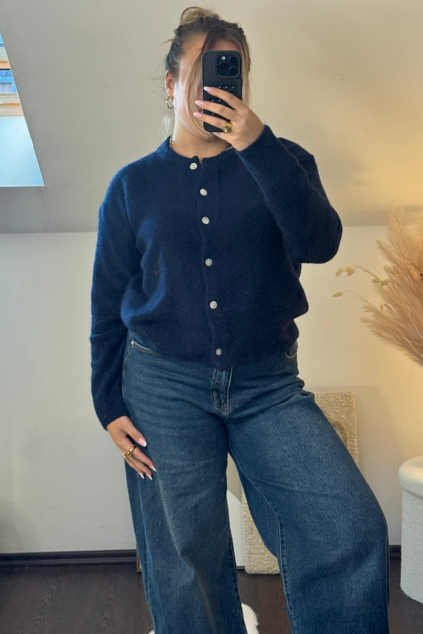 GILET NOA BLEU MARINE