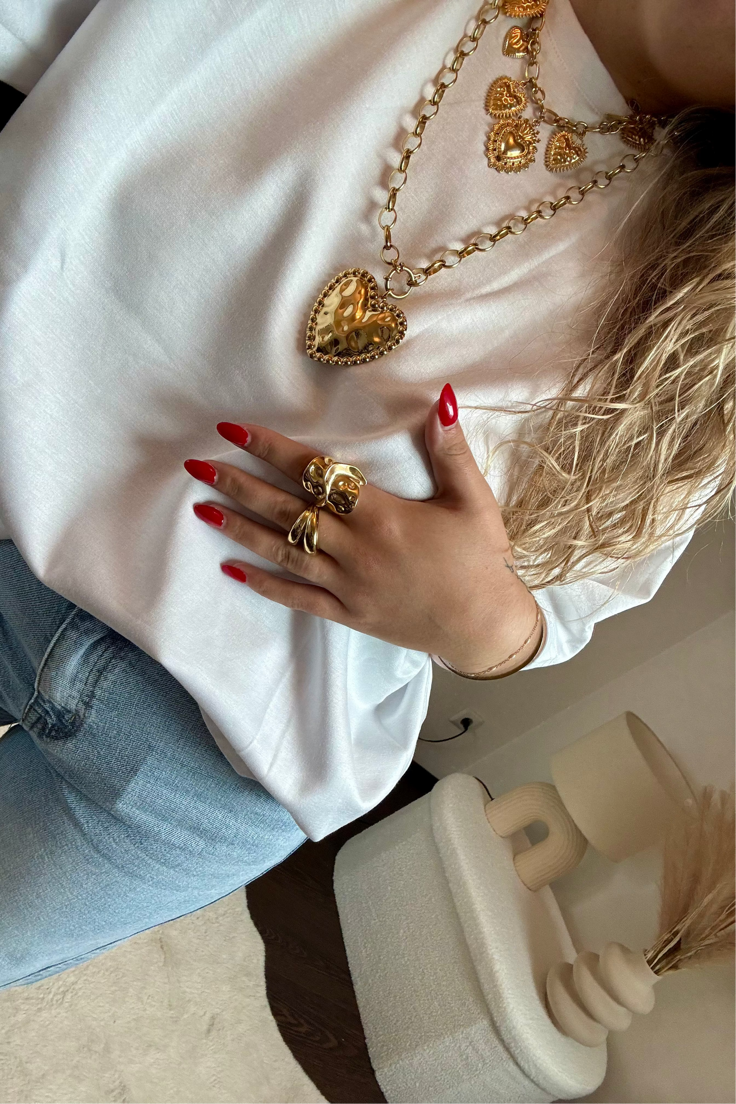 COLLIER JULIE GROS COEUR