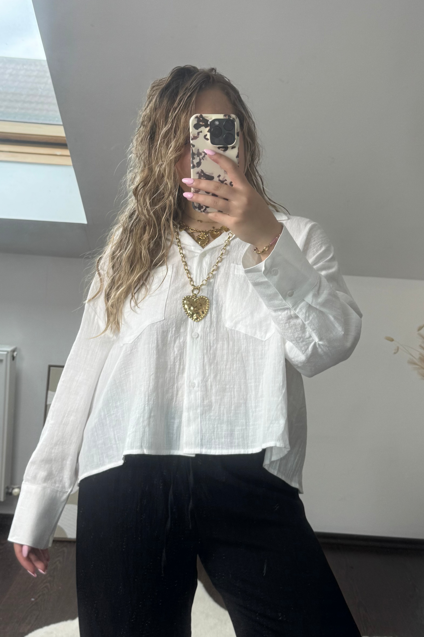 CHEMISE ÉMELIE BLANC