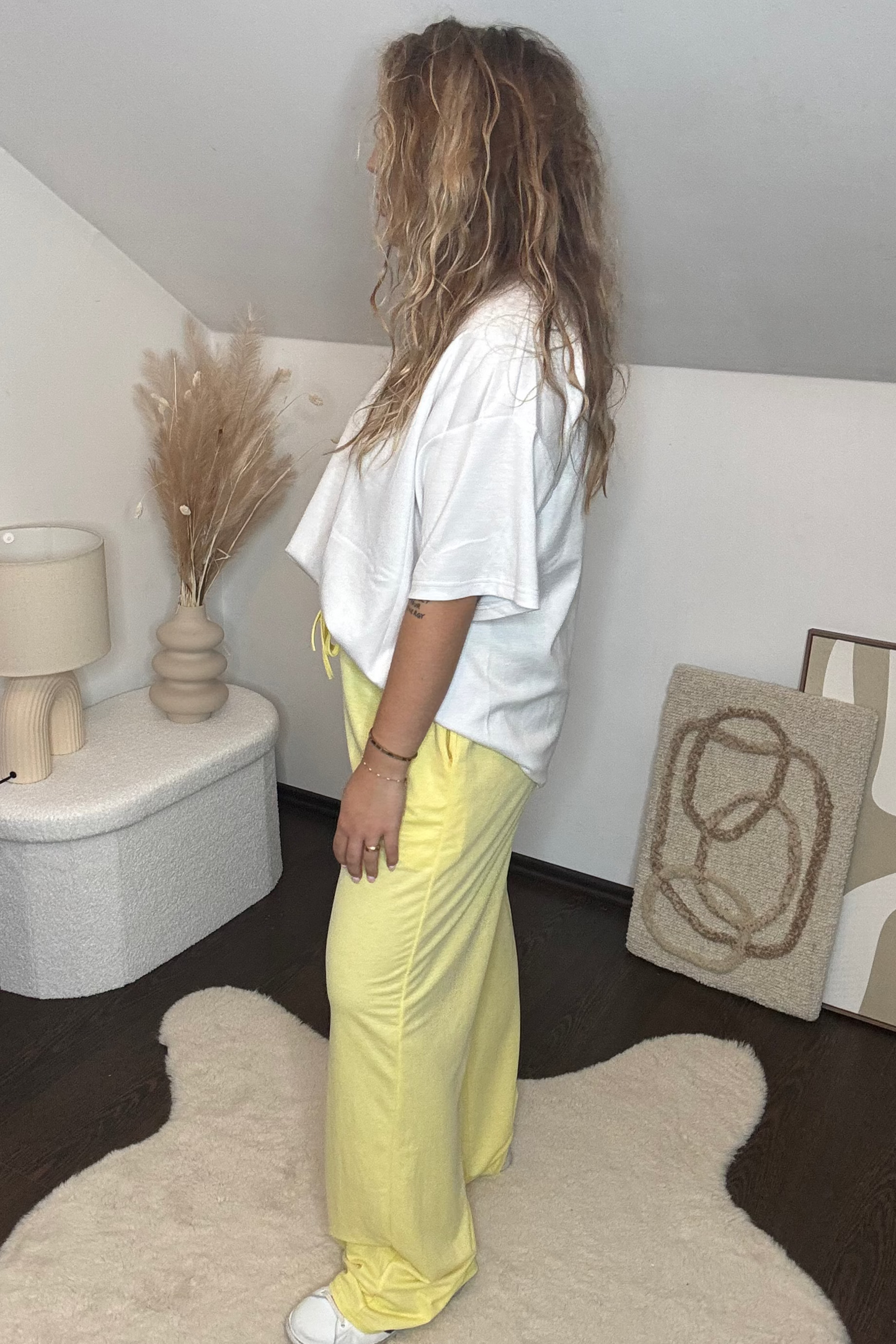 PANTALON LUNA JAUNE