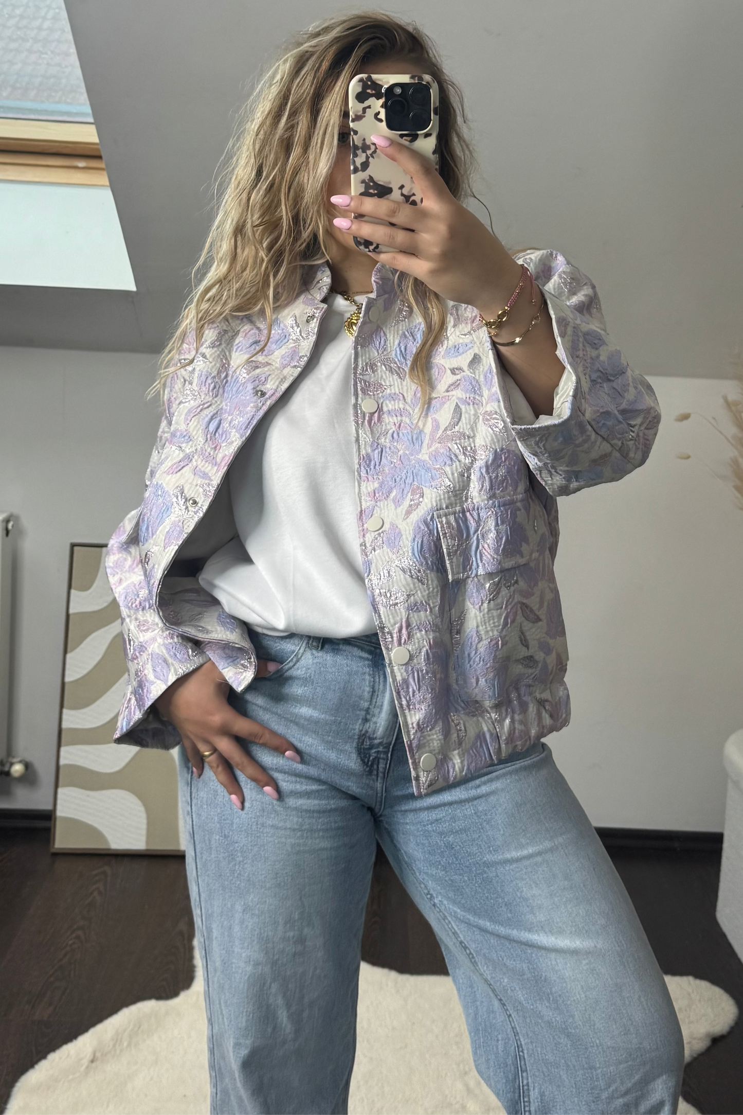 VESTE CLOWEN VIOLETTE