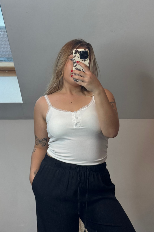 DÉBARDEUR LÉA BLANC