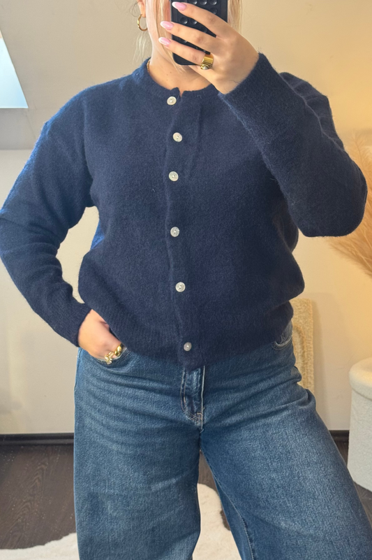 GILET NOA BLEU MARINE