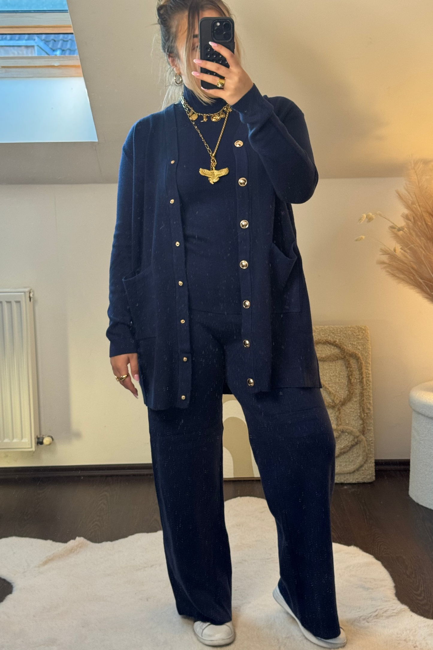 ENSEMBLE SARA BLEU MARINE