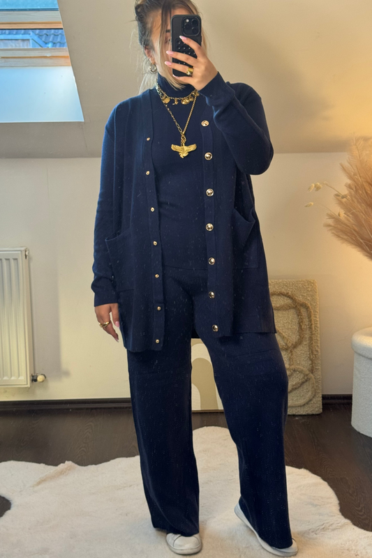 ENSEMBLE SARA BLEU MARINE