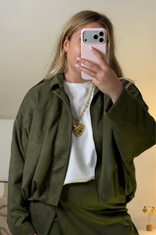 VESTE CONSTANCE KAKI