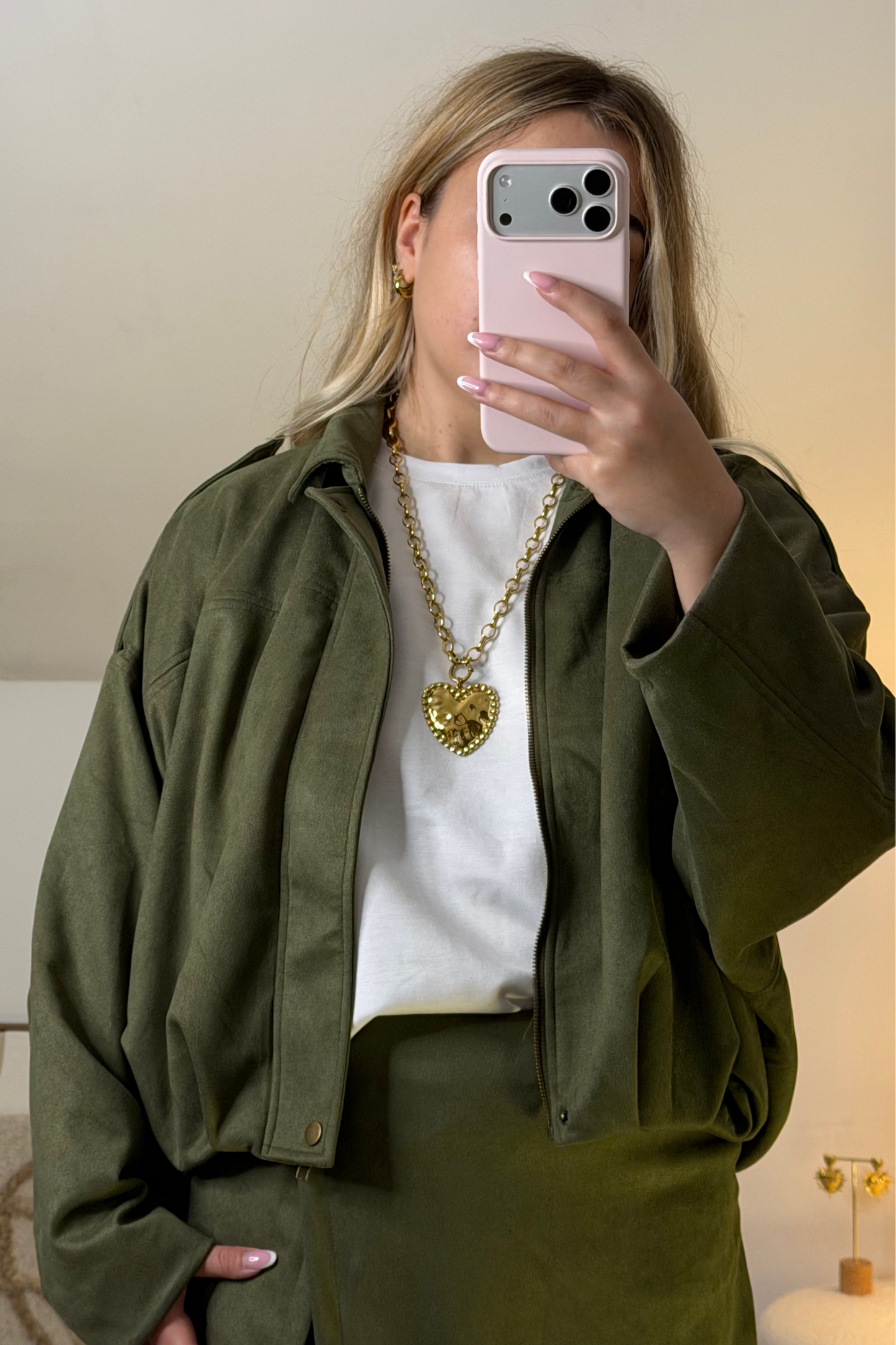 VESTE CONSTANCE KAKI